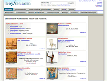 Tablet Screenshot of beyars.com